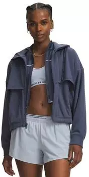Under Armour Performance Fleece Rei&szlig;verschlusspullover (6013669-044) downpour gray