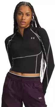 Under Armour ColdGear Elite 1/2-Zip Sweatshirt (6015174-008) ultimate black/reflective