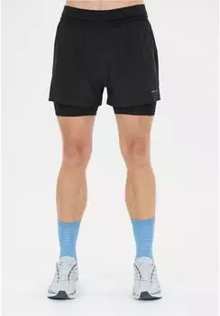 Endurance Less 4-Way Stretch Shorts / Heddae Shorts with Inner Tight (E261391-1001) schwarz