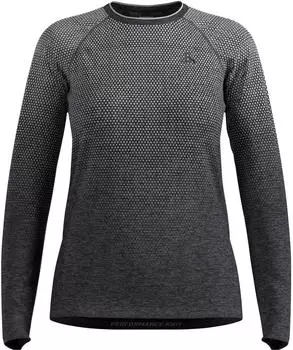 Odlo T-shirt Crew Neck Long Sleeve Essential Seamless (313931) stone grey melange