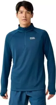 Brooks Thermal Reflective 1/2 Zip Herren (211614-427) blau