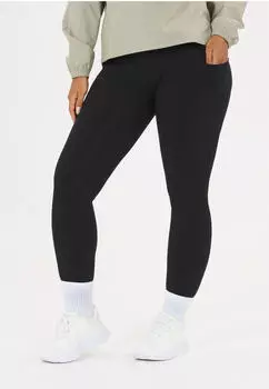 Athlecia Fineley Brushed Grip Pocket Tights Damen (EA263483-1001) schwarz