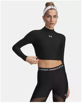 Under Armour HeatGear Kurzes Top mit Stehkragen (6012691)