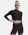 Under Armour HeatGear Crop Mock Funktionsshirt langarm (Damen)