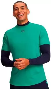 Under Armour Challenger Pro Midlayer Felpa (6009620) geode green/midnight navy