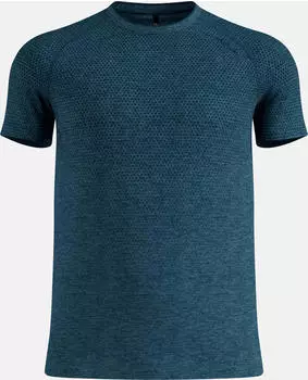Odlo Essential Seamless 2.0 Laufshirt kurzarm reflecting pond melange (Herren) (316162-21823)