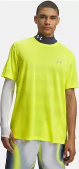 Under Armour Velociti Laufshirt kurzarm flash light/reflective (Herren) (6009517-738)