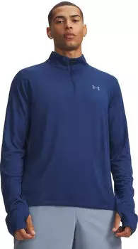 Under Armour Velociti 1/4 Zip Laufshirt langarm blue/reflective (Herren) (6010887-997)