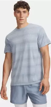Under Armour Velociti Laufshirt kurzarm blue fog/reflective (Herren) (6009517-034)