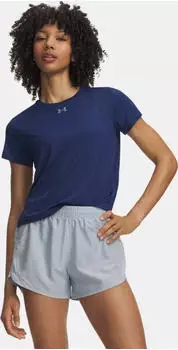 Under Armour Velociti Pro Laufshirt kurzarm blackout navy/reflective (Damen) (6009536-997)