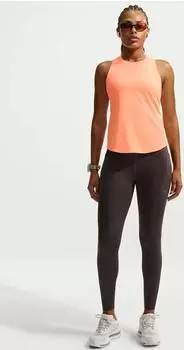 Nike Swift Dri-FIT Laufshirt ärmellos orange pulse (Damen) (HQ0620-852)