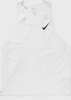 Nike AeroSwift Dri-FIT ADV Laufshirt ärmellos summit white/black (Herren) (FN4231-121)