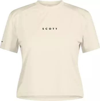 Scott Defined Lightweight Laufshirt kurzarm cotton white (Damen) (421423-7992)