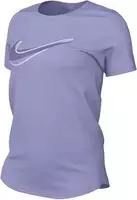 Nike HJ2204-533, NIKE One Swoosh Dri-FIT kurzarm Laufshirt Damen 533 - lilac ice L