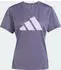 adidas Run It Laufshirt kurzarm preloved violet (Damen) (JM5760)