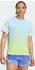 adidas BMW Berlin Marathon 2026 Allover-Print Laufshirt kurzarm crystal sky/frozen lemon (Damen) (KG8254)