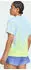 adidas BMW Berlin Marathon 2026 Allover-Print Laufshirt kurzarm crystal sky/frozen lemon (Damen) (KG8254)