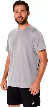 Asics Core SS Laufshirt kurzarm cloud grey (Herren) (2011D221-021)