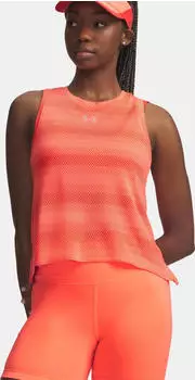 Under Armour Velociti Laufshirt &auml;rmellos electric tangerine/reflective (Damen) (6009541-824)