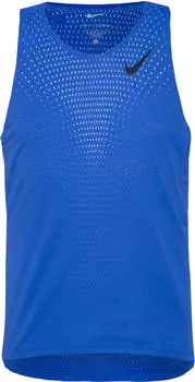 Nike AeroSwift Dri-FIT ADV Laufshirt &auml;rmellos comet blue/black (Herren) (FN4231-411)