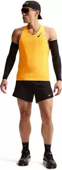 Nike AeroSwift Dri-FIT ADV Laufshirt &auml;rmellos laser orange/black (Herren) (FN4231-845)