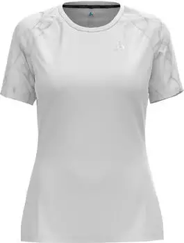 Odlo Essentials Print Laufshirt kurzarm weiß (Damen) (315401-10000)