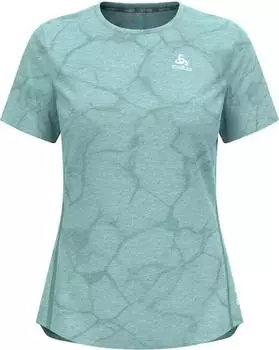 Odlo Zeroweight Engineered Chill-Tec Laufshirt kurzarm arctic melange (Damen) (315201-40277)