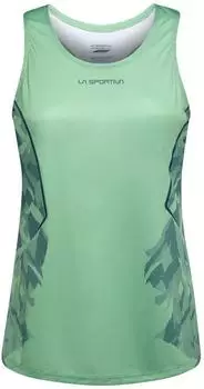 La Sportiva Pacer Laufshirt ärmellos aspen green/night sky (Damen) (ZARE020-E37B46)