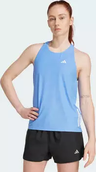 adidas Own the Run Laufshirt &auml;rmellos blue fusion (Damen) (JX2251)