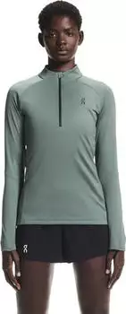 On Climate Laufshirt langarm olive (Damen) (1WE10780153)