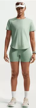 Nike Tempo Dri-FIT Laufshirt kurzarm steam (Damen) (HQ0648-007)