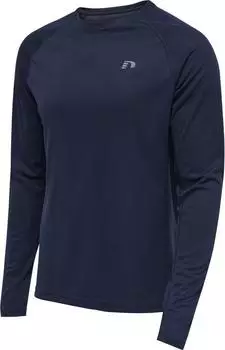 Newline Long Sleeve Core Laufshirt langarm black iris (Herren) (510103-1009)