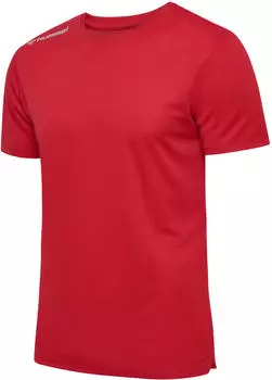 hummel Run Laufshirt kurzarm rot (Herren) (227242-3365)
