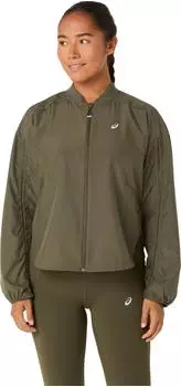 Asics Nagino Run Adjustable Laufjacke dark olive (Damen) (2012D138-300)