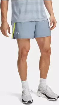 Under Armour Launch 5 Inch Short (1382617) blue wind/flash light/reflective