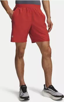 Under Armour Launch Laufhose kurz heritage red/black/reflective (Herren) (1382620-635)