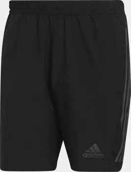 adidas Run Icon Full Reflective 3-Streifen Shorts Laufhose kurz schwarz (Herren) (HE2468)
