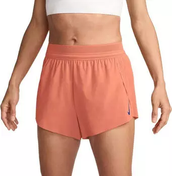 Nike AeroSwift Laufhose kurz atomic pink/black/white/old royal (Damen) (FN2328-605)