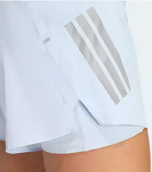 adidas Adi365 Formotion 2in1 Laufhose kurz crystal sky (Damen) (JZ5140)