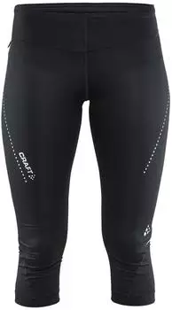 Craft Essentials Laufhose 3/4 schwarz (Damen)
