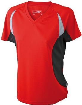James & Nicholson Ladies Running-T JN 390 rot