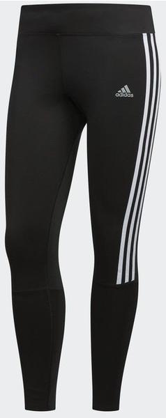 Adidas Running 3 Stripes Tight Women black / white