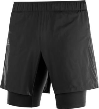 Salomon Agile Twinskin Shorts Men black (L37119500)
