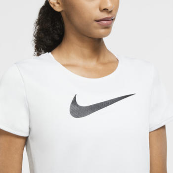 Nike Swoosh Run Laufshirt Damen (CU3237-097) grau