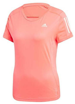 Adidas Own The Run T-Shirt Women signal pink/coral