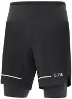 GOREWEAR 100759-9900, GOREWEAR Herren Laufshorts "Ultimate 2in1" S schwarz