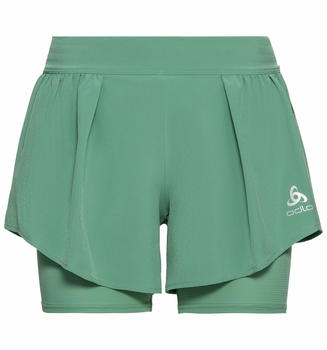 Odlo Zeroweight Ceramicool 2in1 Shorts Women (322091-40308) creme de menthe
