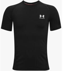 Under Armour HeatGear Armour Oberteil kurz&auml;rmlig Kinder (1361723-001) schwarz