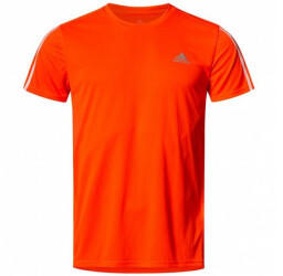Adidas Running 3 Stripes Running Shirt (EI5728) orange