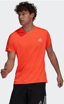 Adidas Own The Run T-Shirt app solar red